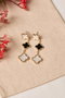 Heliophilia Silver Pendientes de Metal Dorados CKP9867